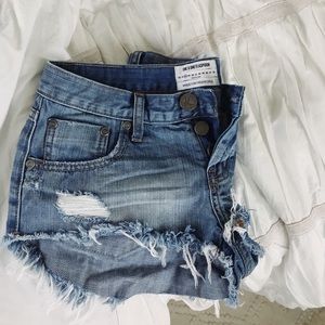 One teaspoon denim shorts